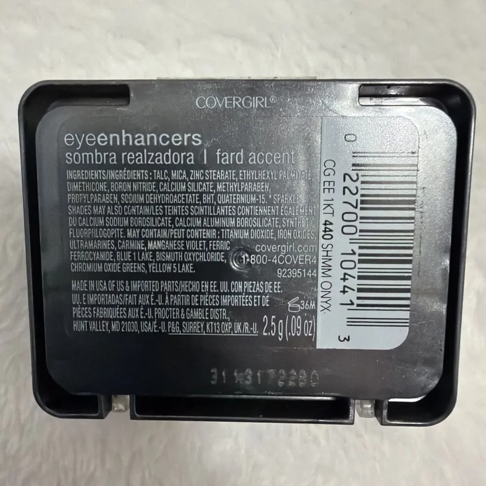 Covergirl #440 Shimmering Onyx Eye Enhancers Eyeshadow NEW‎ SEALED